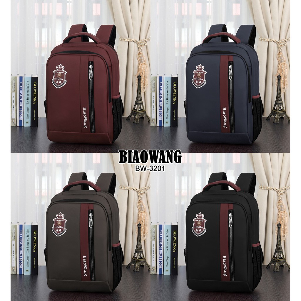 Tas Ransel Laptop BIAOWANG BW-3201  RFV 89  batam impor original fashion branded reseller sale