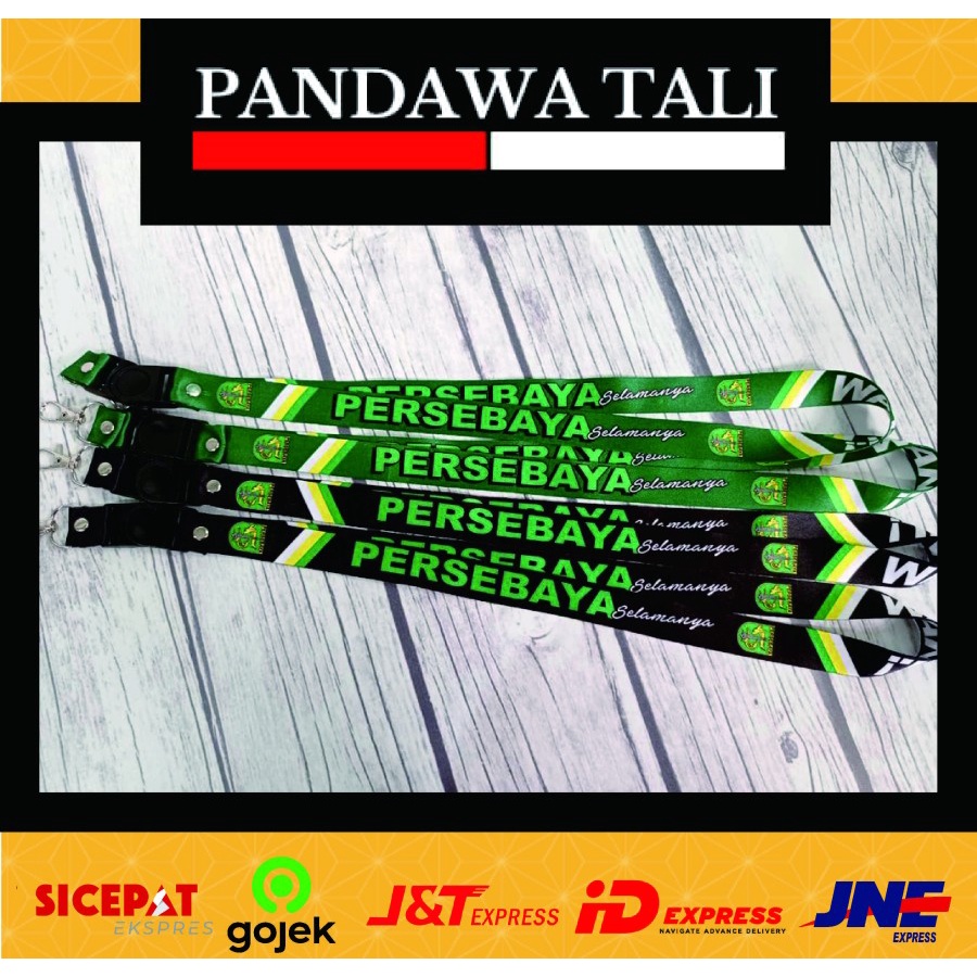 

Lanyard Persebaya/Lanyard Printing Custom Pandawa Tali Surabaya - Hijau PTS
