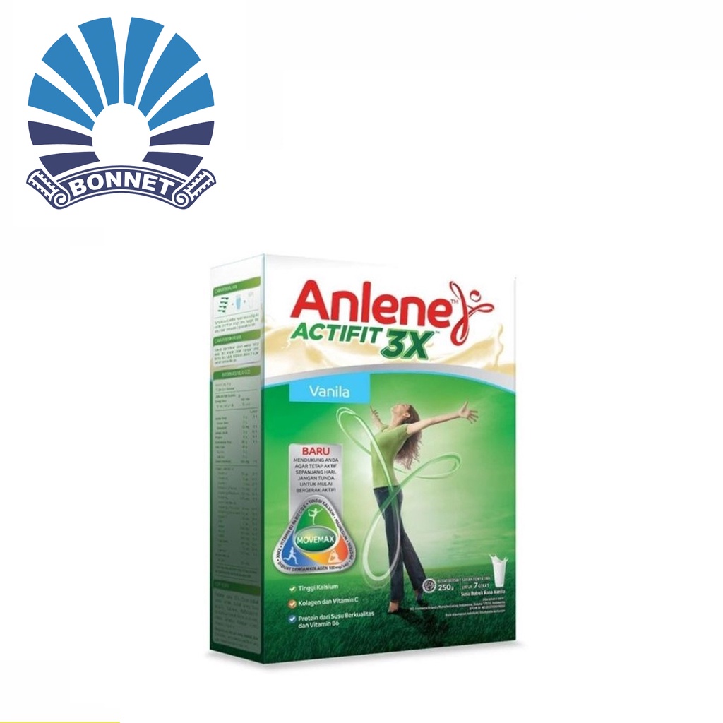 

ANLENE Actifit 3X Vanila 250g 9415007008033