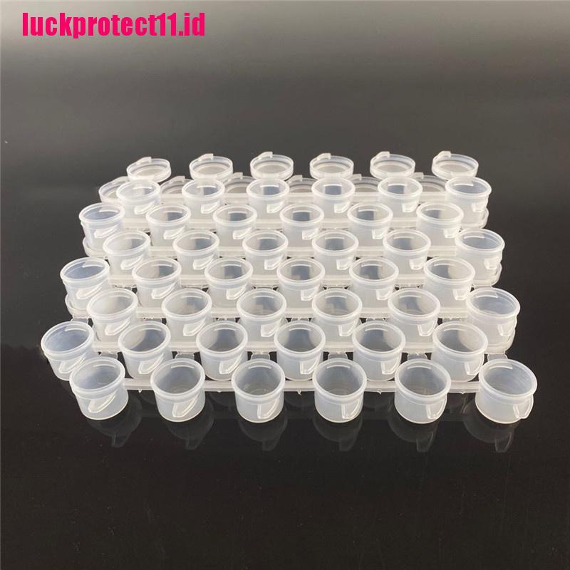 (LUCK11) Kotak Kontainer Cat Akrilik 6 Sambungan Ukuran 3ml