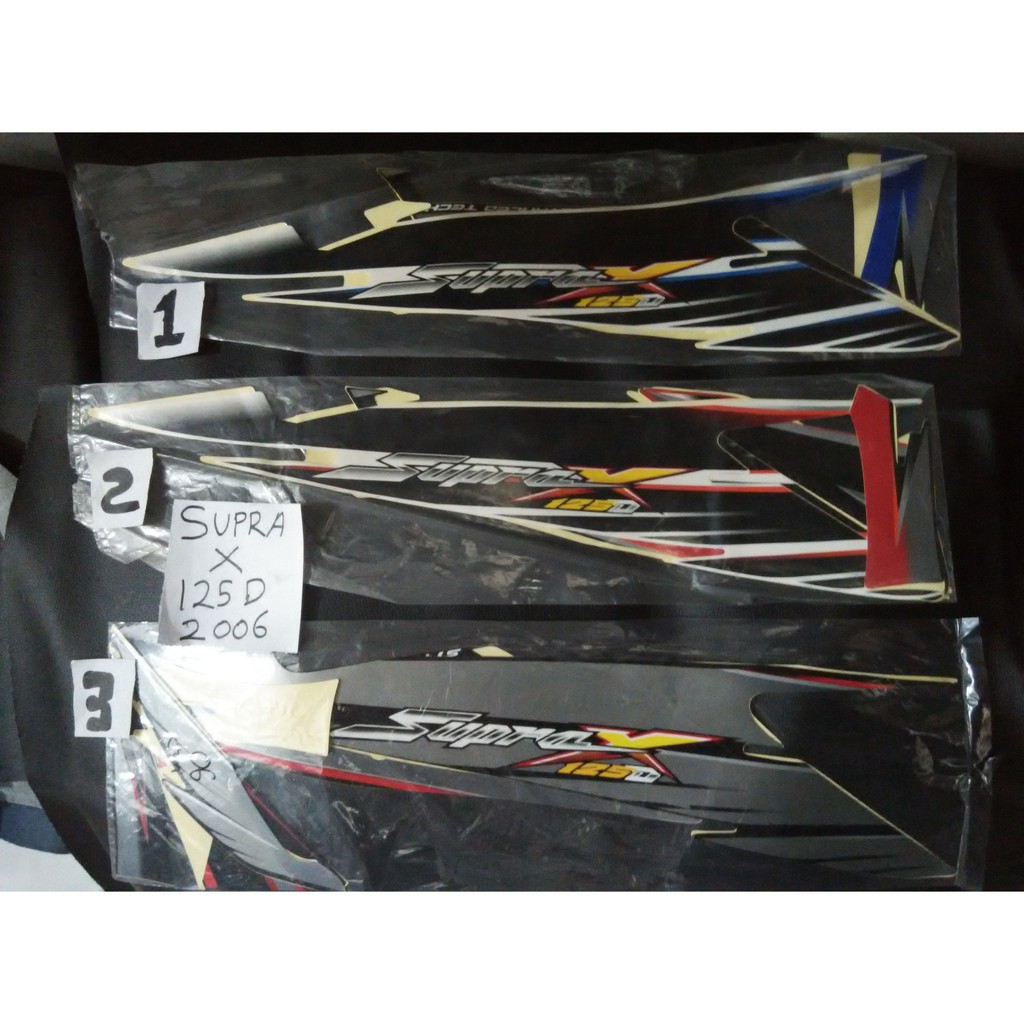 Striping Supra X 125D 2006
