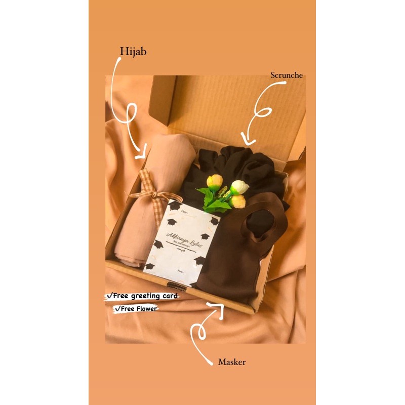 

HAMPERS LEBARAN/Hampers hijab/hadiah wisuda/hadiah ulang tahun/hadiah anniversary