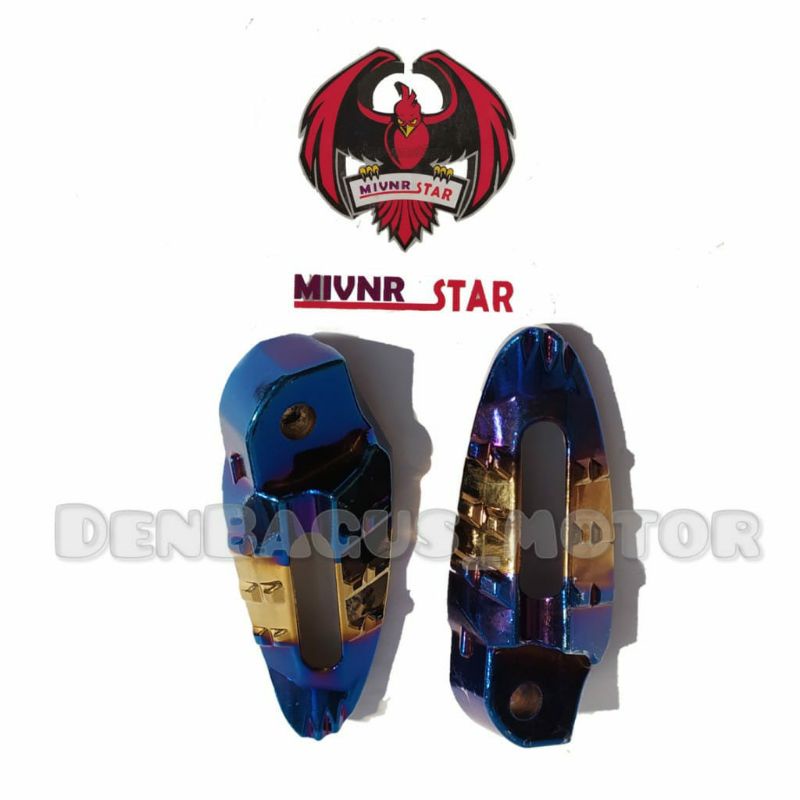 PIJAKAN KAKI FOOTSTEP MIO FULL CNC BGB/FOOTSTEP VARIASI/FOOTSTEP MOTOR MIO/PIJAKAN KAKI TWOTONE MIO