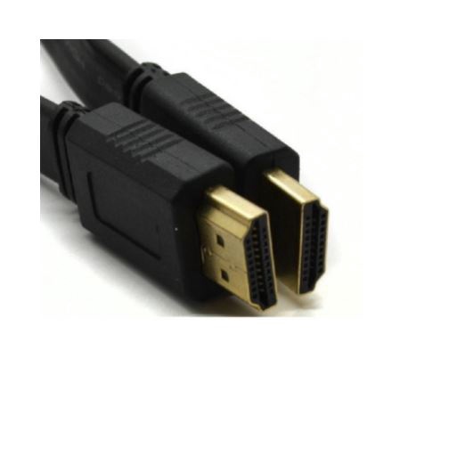 Cable hdtv 1.4 NB 15 meter flat gold m-m 1600p 3d - Kabel hdtv 19 pin 15m male full hd