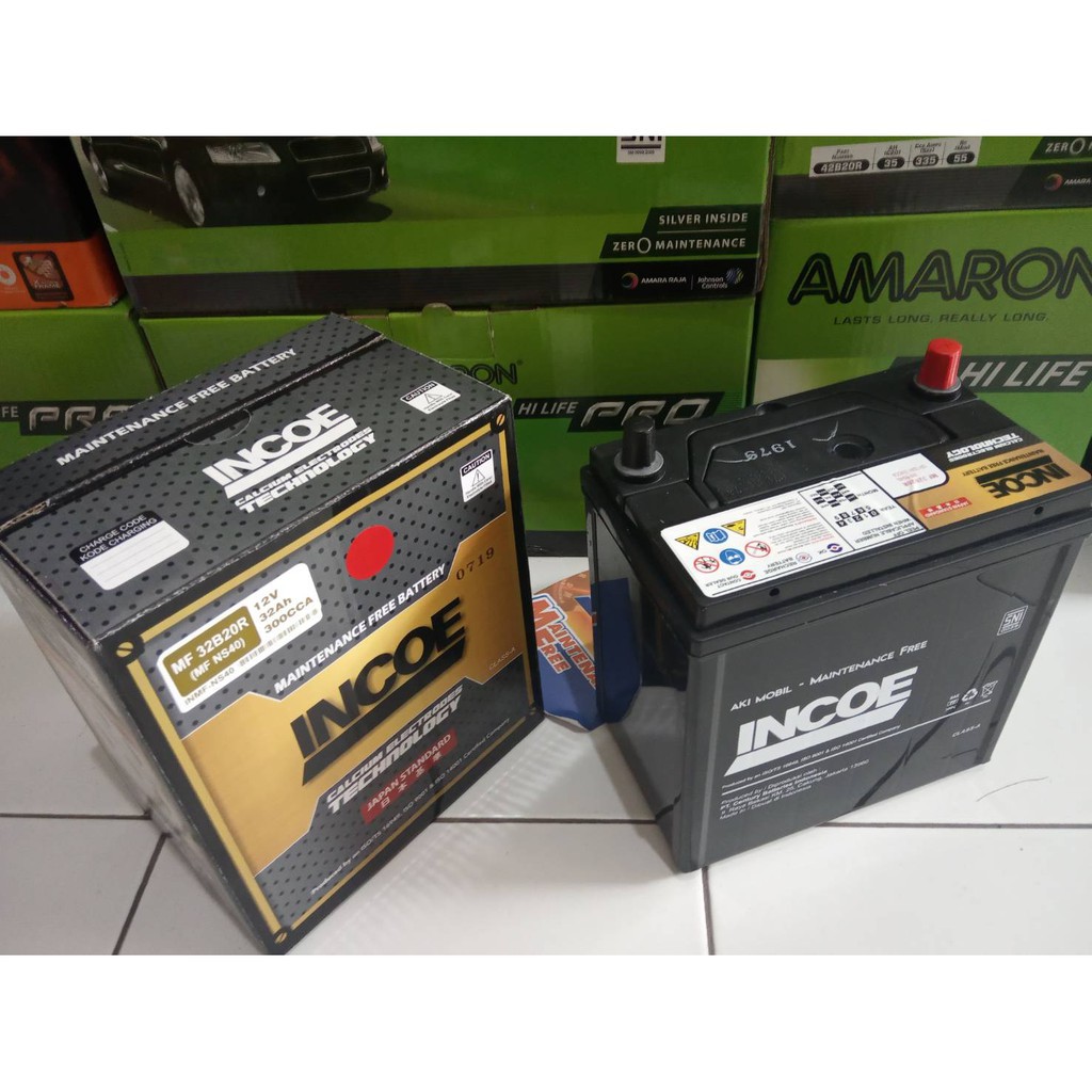 Aki Mobil Toyota Avanza -Rush INCOE MF Astra NS40Z Aki Kering 12V