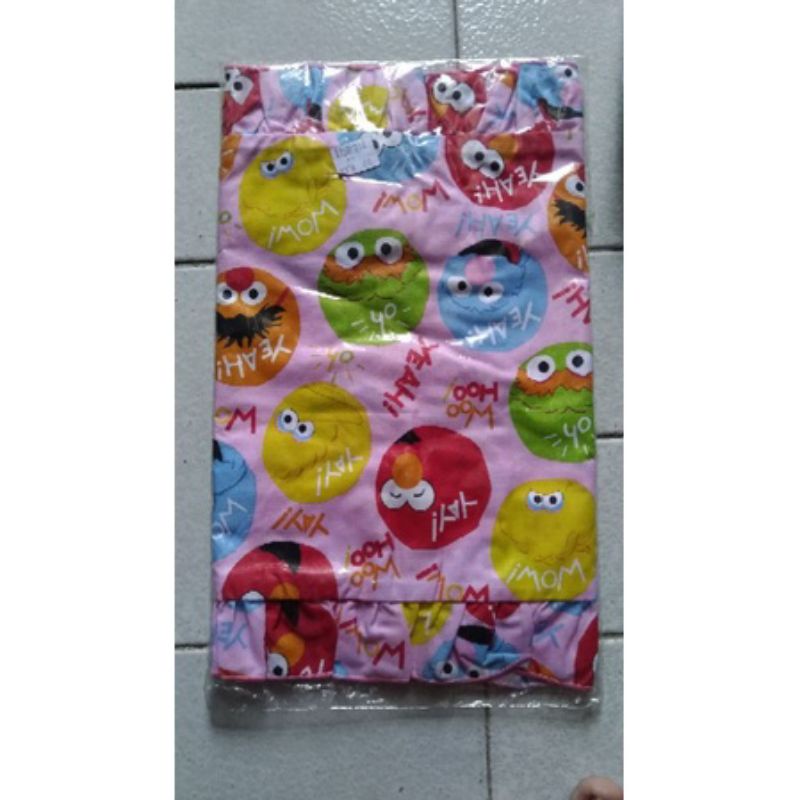 Sarung bantal + guling bayi katun / Sarung bantal dan guling bayi motif karakter anak