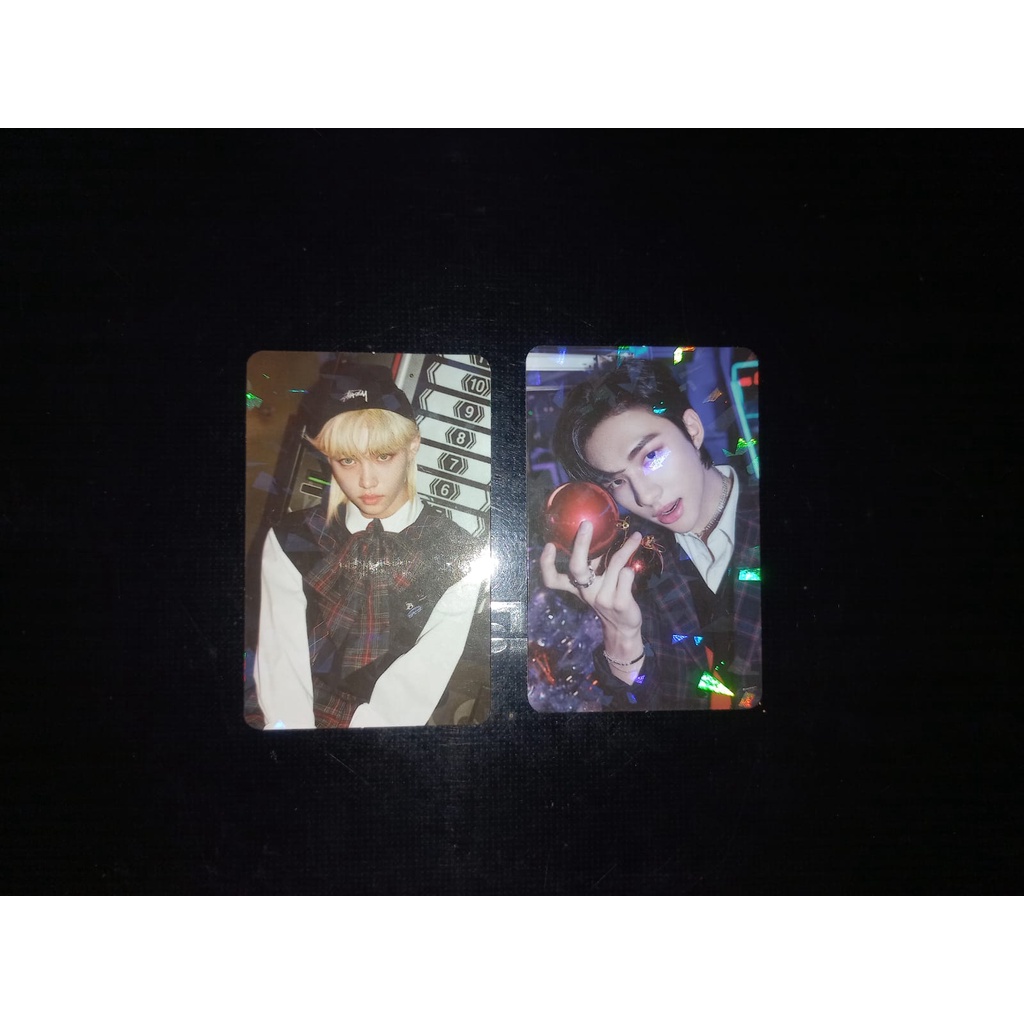 STRAY KIDS HOLOGRAM PHOTOCARD CHRISTMAS EVEL HYUNJIN FELIX