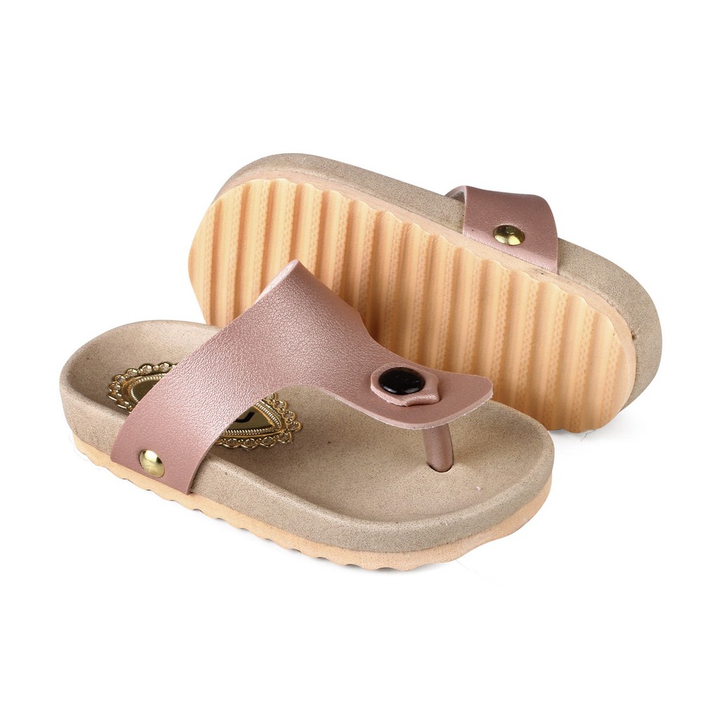 sandal capit anak perempuan ringan salem CK