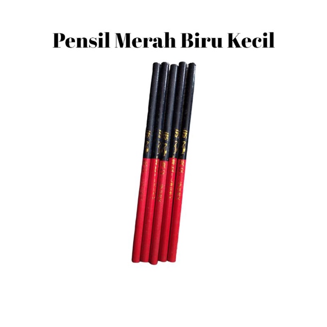 

Pensil Jahit / Pensil Pola Merah Biru Kecil Merk Five Star