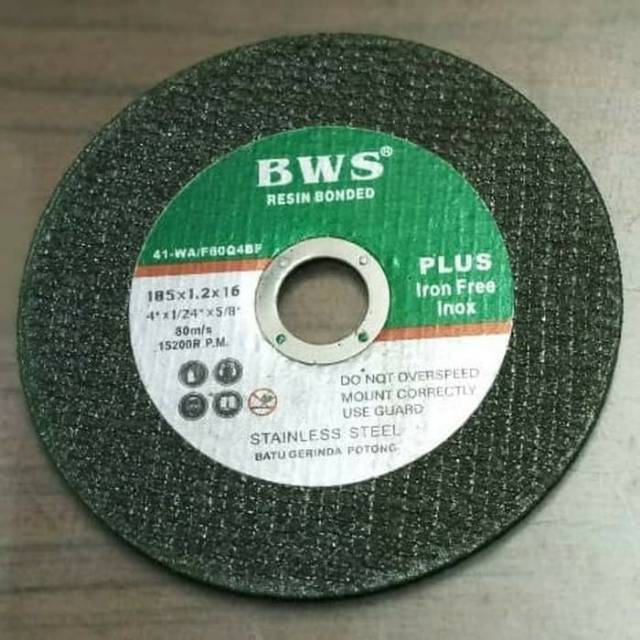 Mata gerinda potong besi stainless BWS 4 x 1
