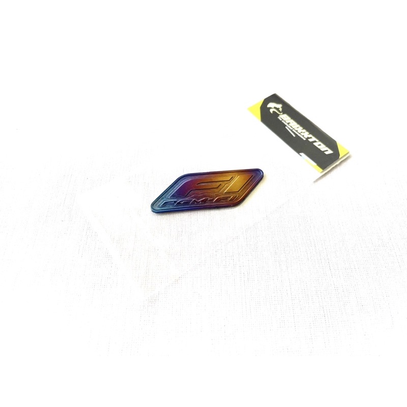 EMBLEM HONDA FI PGM-FI TITANIUM