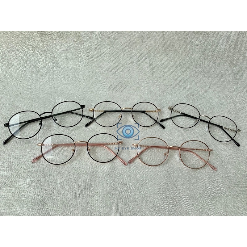 Kacamata minus anti radiasi blue ray “KYLIE” photocromic cylinder besi wanita pria fashion korea bul