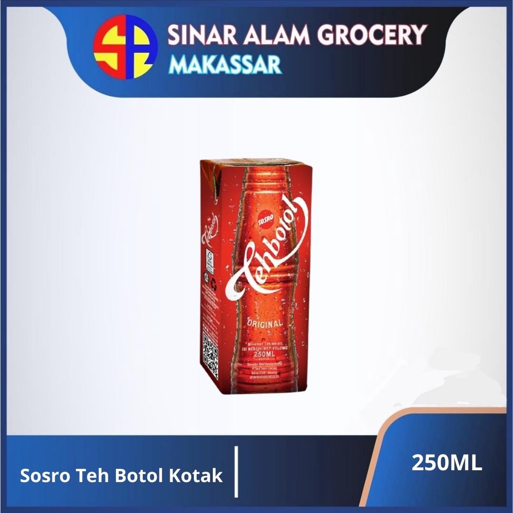 

Sosro Teh Botol Kotak 250Ml