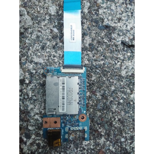 original port audio out sound cardreader konektor conektor Laptop Lenovo G480 G 480