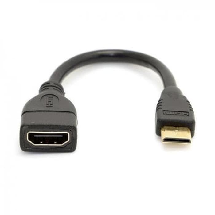 Kabel HDMI Extension Male to Female Sambungan HDTV 10 CM 10CM