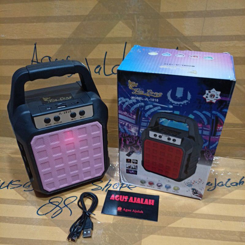 ✅cod Speaker bluetooth portabel jinlong jl1810 speaker super bass