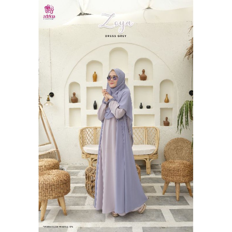 Zoya Dress Original By Adzkia Hijab Syar'i