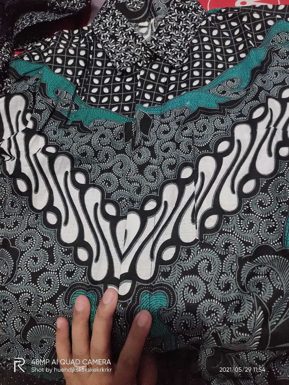 Kemeja Batik Lengan Panjang Size M L Xl Xxl Xxxl