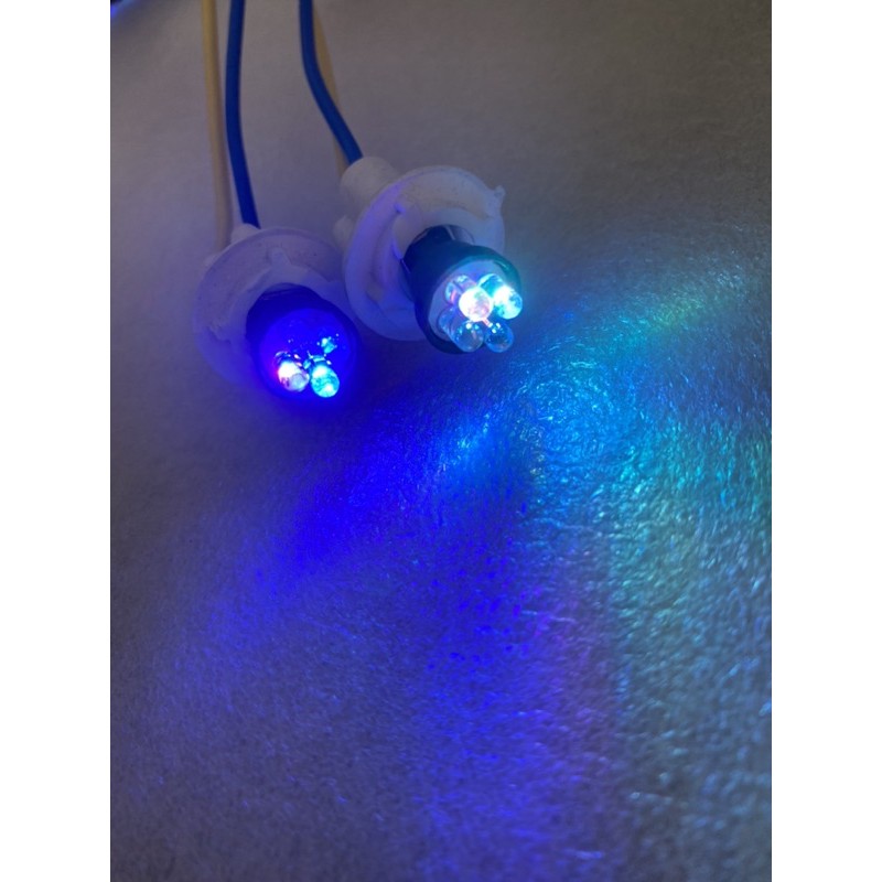 Lampu Senja Sein Motor Mobil T10 12 Volt Nyala RGB Putar