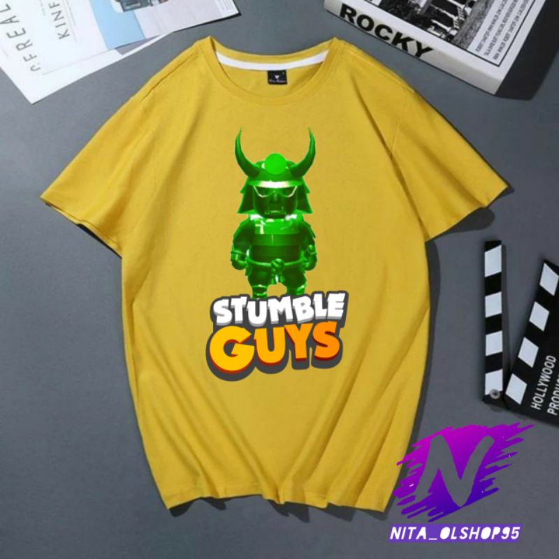 kaos anak stumble guys baju anak stumble guys skin spesial