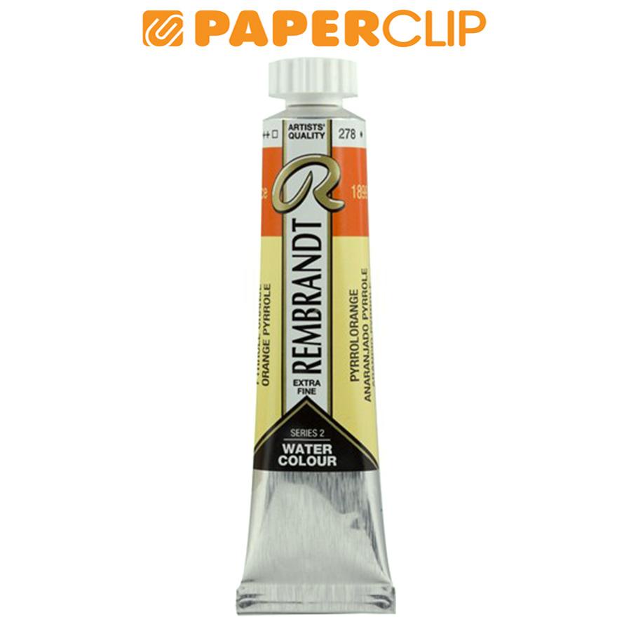 

WATERCOLOR REMBRANDT 05042780 20ML S2 PYRROLE ORANGE