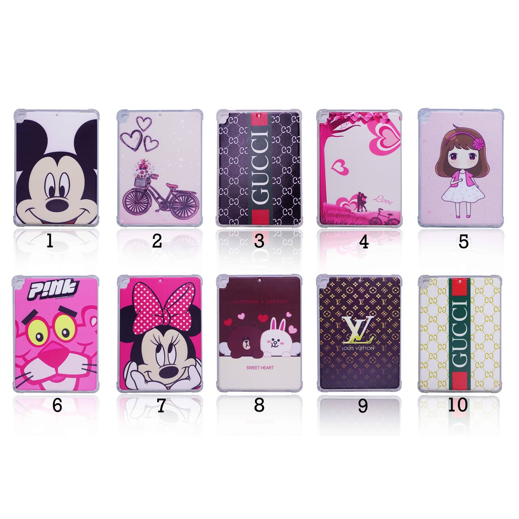 Casing iPad Mini 1/ 2/ 3/ 4/ 5 | iPad 5/ 6/ 9.7 Case Anti Crack Motif