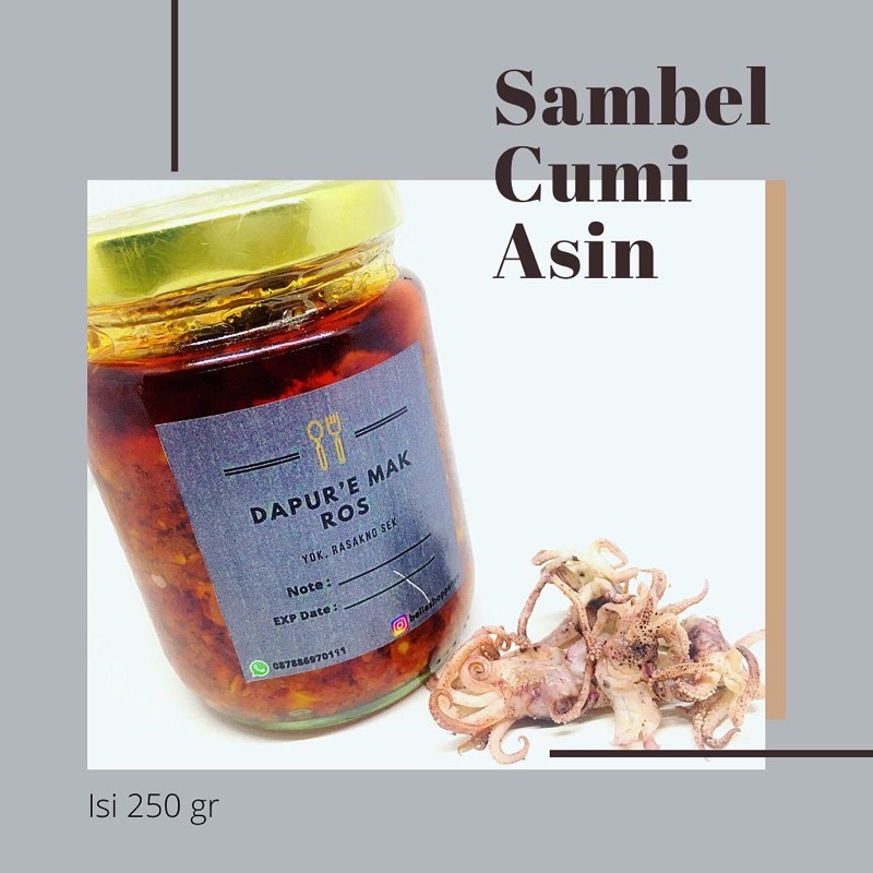 

Sambel Cumi Asin