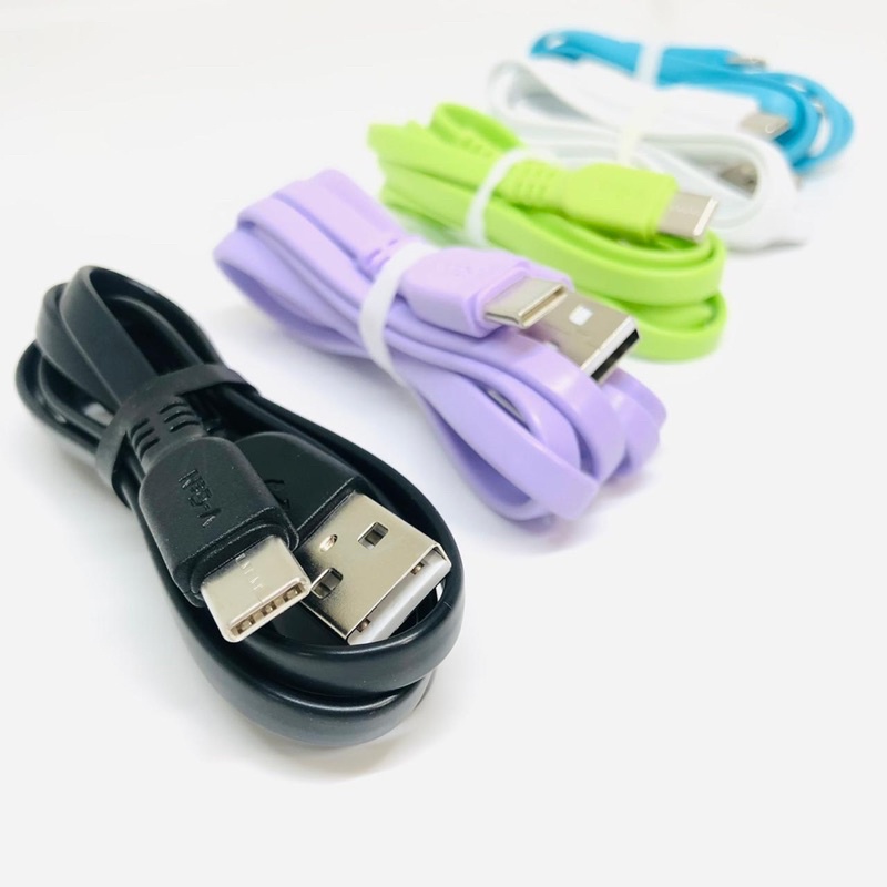 PER 1PCS KABEL DATA TYPE C V-GEN PCT2-01 KABEL CHARGER FAST CHARGING GEPENG PANJANG 1METER PROMO SEN