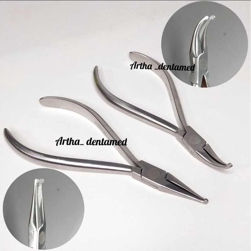 TANG ORTHO HOW PLIER / TANG HOWES DENTAL INSTRUMENT LURUS DAN BENGKOK
