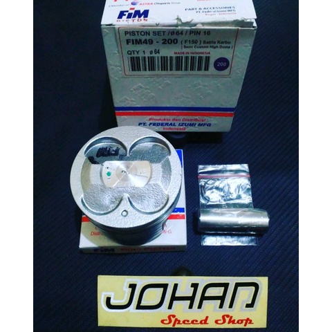 READY KAK  Seher FIM Dome Satria Fu 64 Pen 16  ORIGINAL