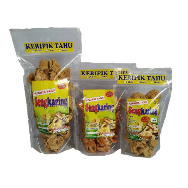 

Keripik tahu Sengkaring 200gr oleh-oleh khas kab.Malang enak, gurih, dan renyah