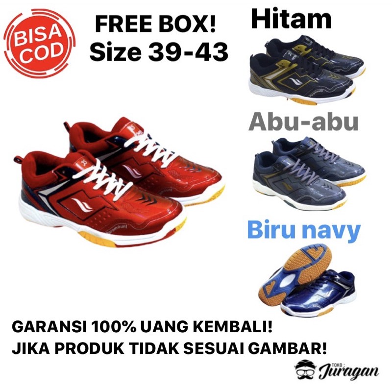 Sepatu Olahraga Badminton terbaru Sepatu Sneakers Original Paramount James Sport Running Jogging
