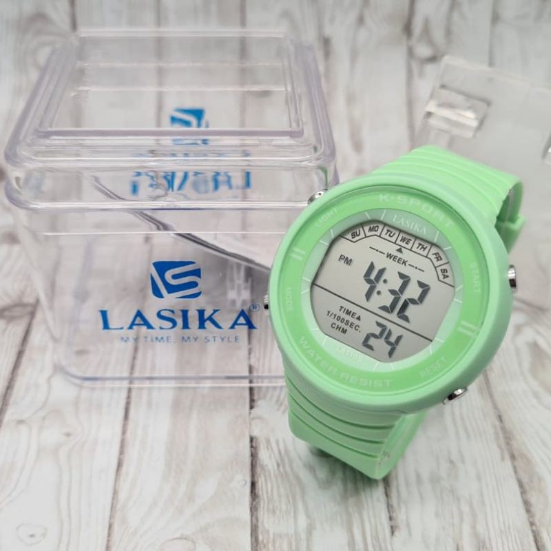 JAM TANGAN SPOR DIGITAL WANITA LASIKA L8110/JAM LUCU/JAM CANTIK/JAM UNIK