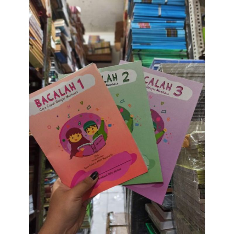 

Buku Belajar Membaca Paud/TK Bacalah Jilid 123 ( SEPAKET)