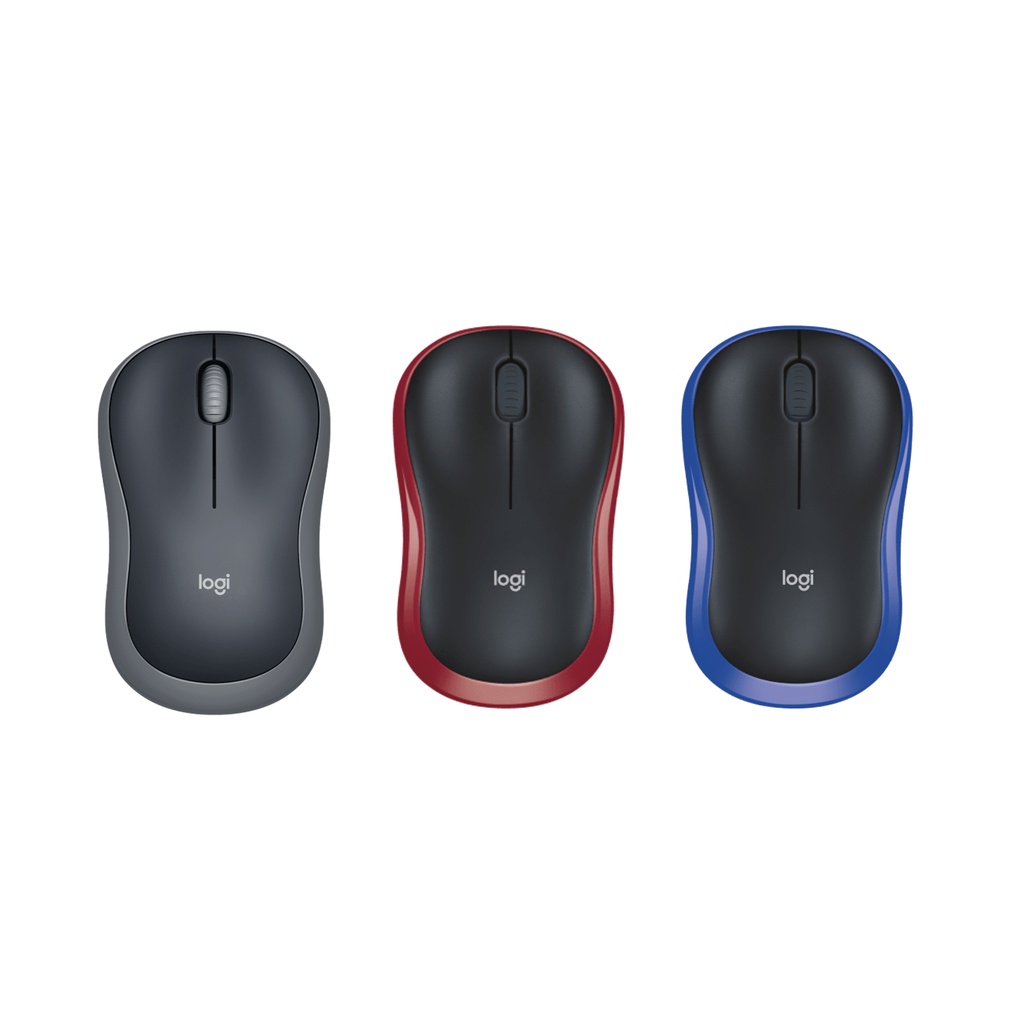 Mouse Wireless Logitech M185 Garansi Resmi