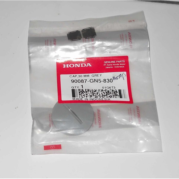 TUTUP BLOK MAGNET BESAR ABU-ABU ASTREA PRIMA / GRAND / SUPRA ORISINIL AHM ORIGINAL 90087-GN5-830