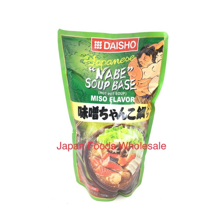 

Daisho Chanko Miso Hot Pot Sup Base 750Ml / Bumbu Jepang / Bumbu Kaldu