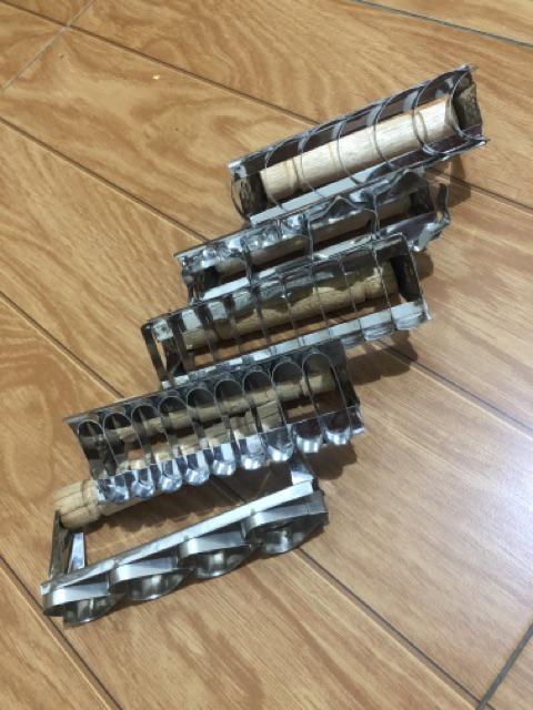 Cetakan Kue Kering Kastengel Cookies Paket Lengkap 5pcs Bulan, Bintang, Bunga, Kotak, Love