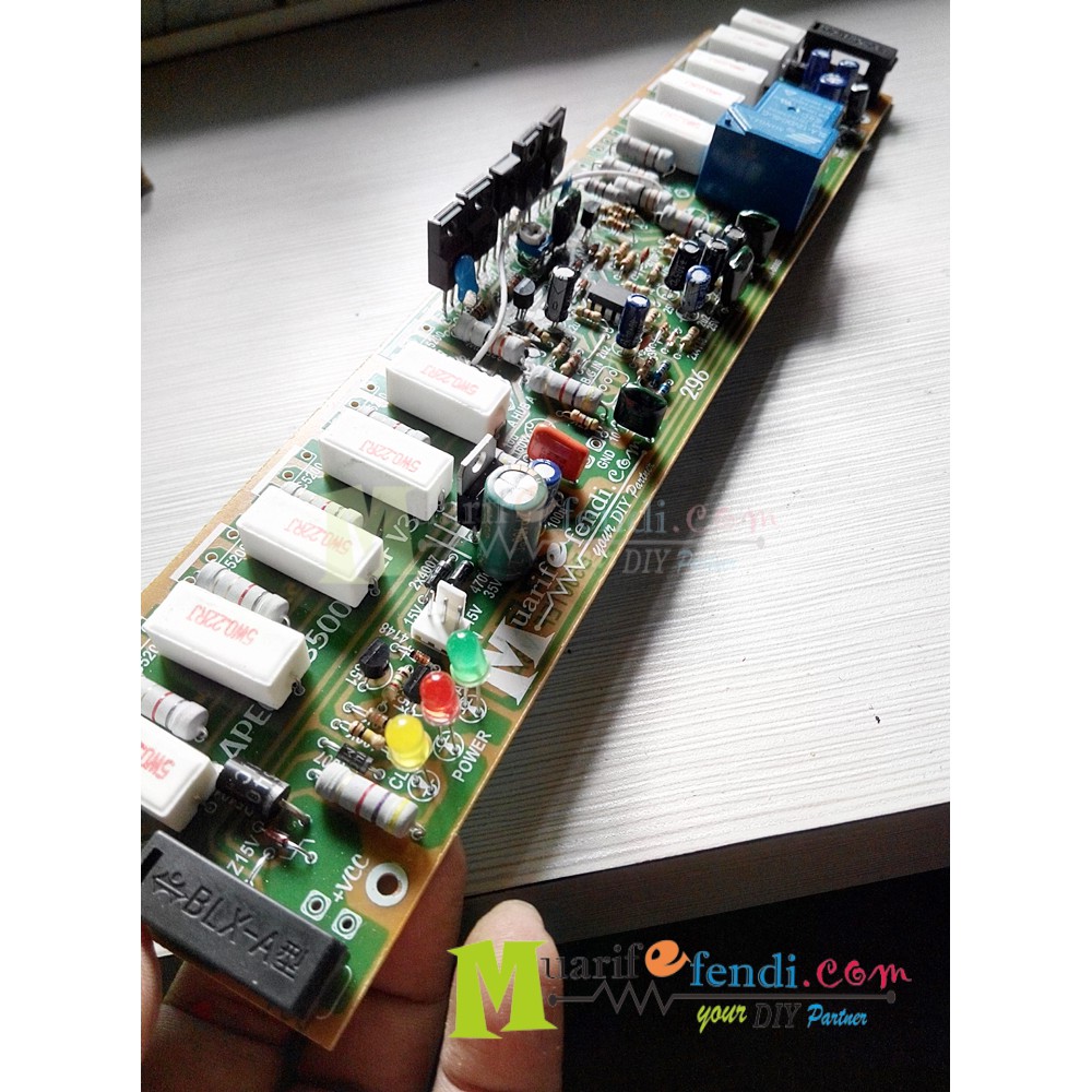 Jual KIT Power Amplifier Ampli APEX B500 B 500 TEF B500TEF V3A 2SC5200