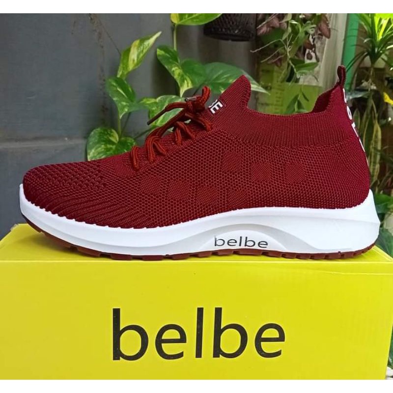 belbe/sepatu rajut cewek/fashion cewek-Maroon