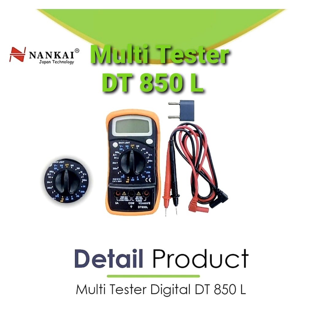 Multitester avometer  Digital DT-850 L Nankai