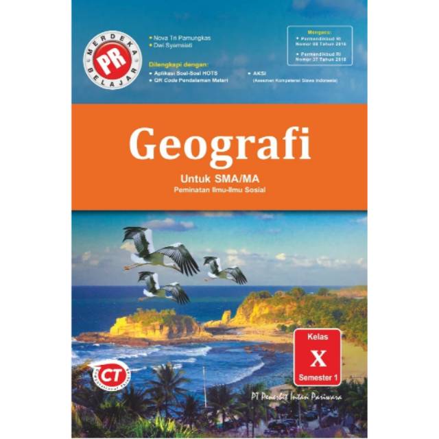 Buku Lks Pr Geografi Kelas X 10 Semester 1 K13 Revisi Cetakan 2020 Shopee Indonesia