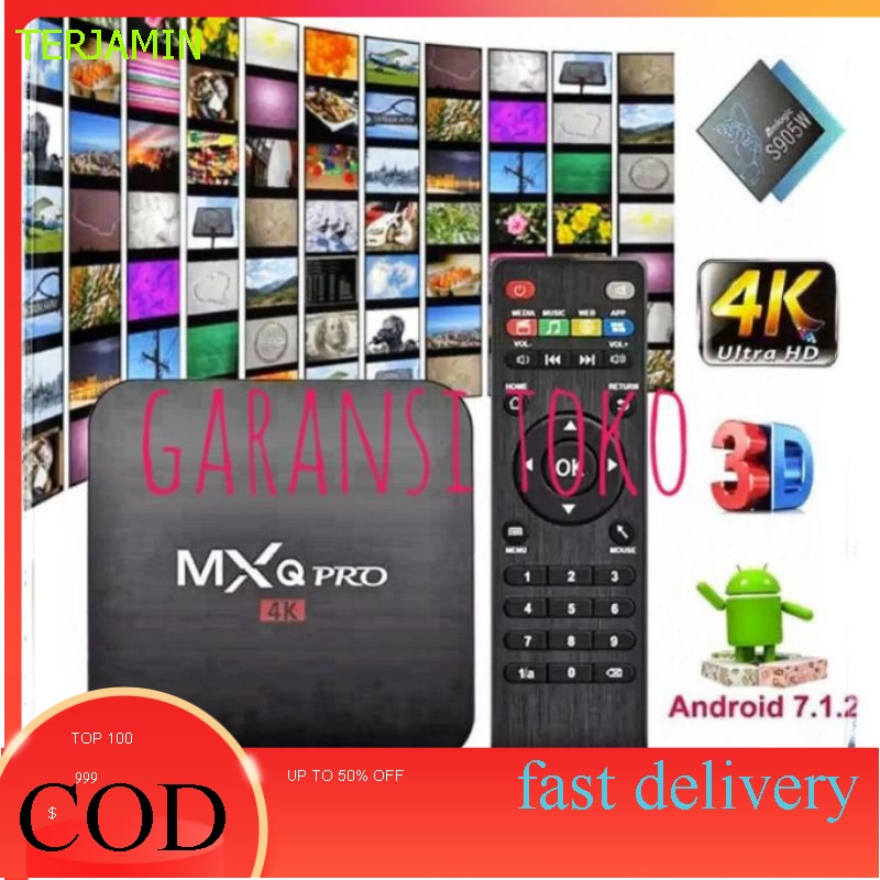 SMART BOX TV ANDROID MXQ PRO shoopemall