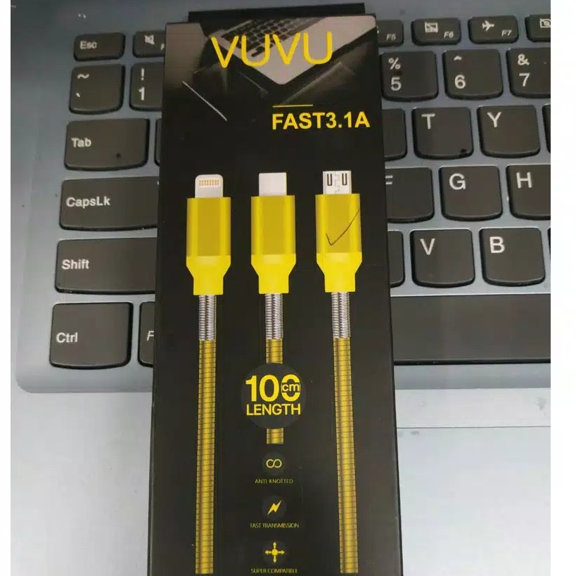 Kabel data VUVU metal Micro USB micro fast charging