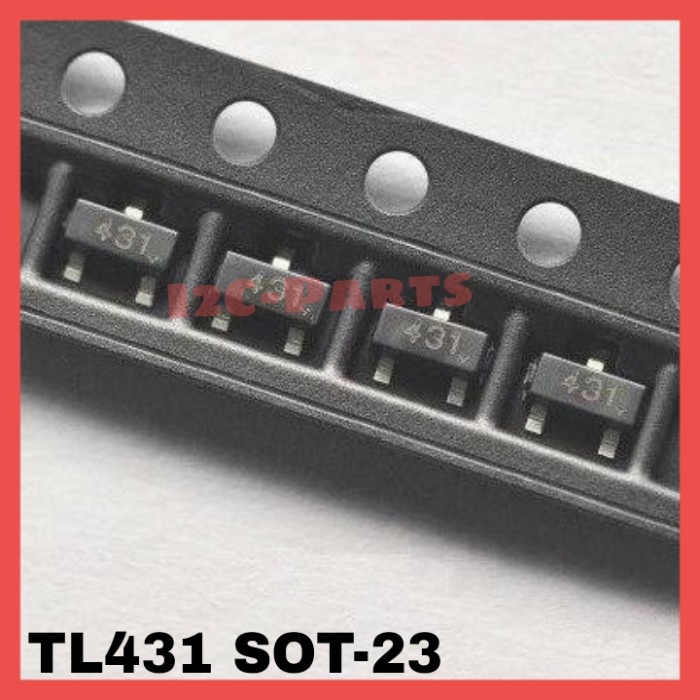 TL431 SOT-23 Programmable Shunt Adjustable Regulator TL 431 TL431A SMD