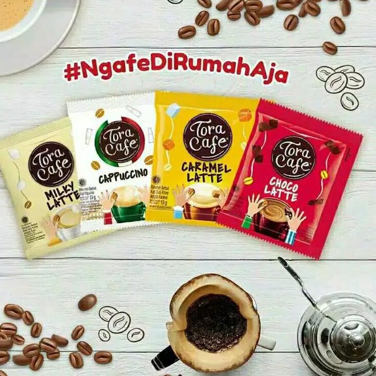 

✔✔11.11✔✔ Kopi Tora Cafe Renceng Milky Latte Isi 8 Sachet