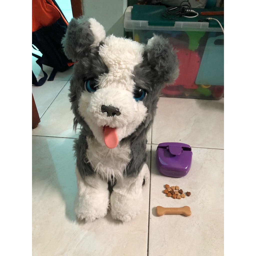 (PreLoved) FurReal Friends Ricky, the Trick-Lovin? Interactive Plush Pet Toy - fw