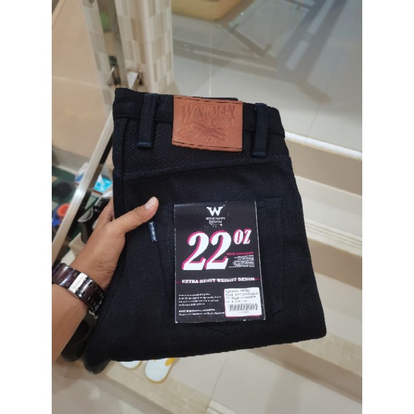 wingman denim idxid 22oz not oldblue mischief nbdn warpweft