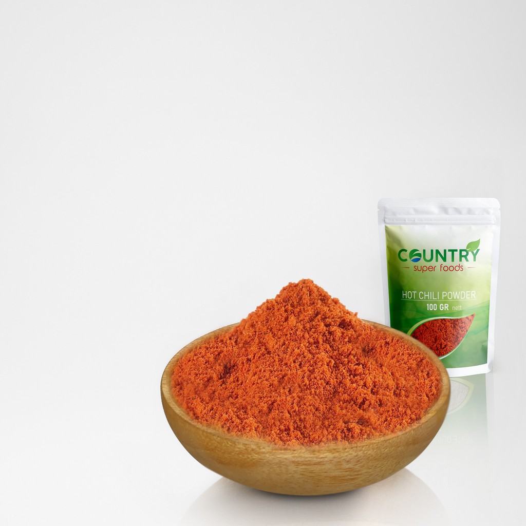 

Hot chilli Powder | Rempah Bubuk Cabai Pedas [ PAPER POUCH - 100 gr ]