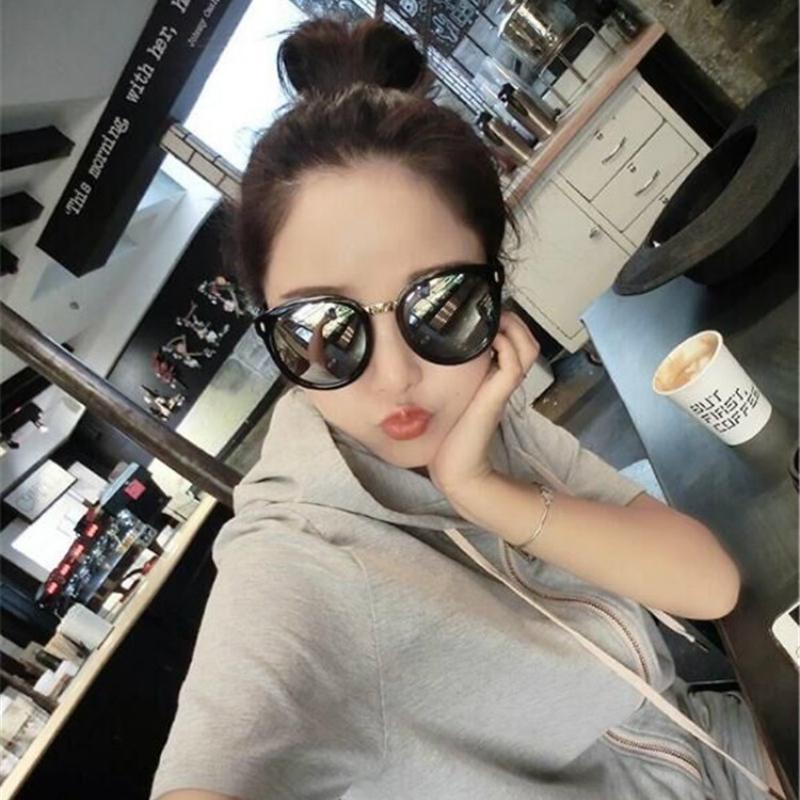 Korean retro fashion anti-UV sunglasses